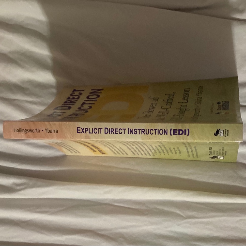 Explicit Direct Instruction (EDI) - Picture 3 of 7
